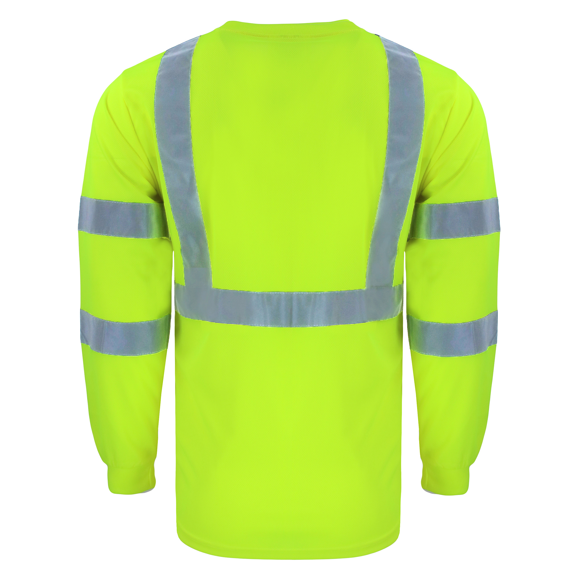 Picture of Safety Brite SB-C3LS Class 3 Long Sleeve HI VIS T-Shirt